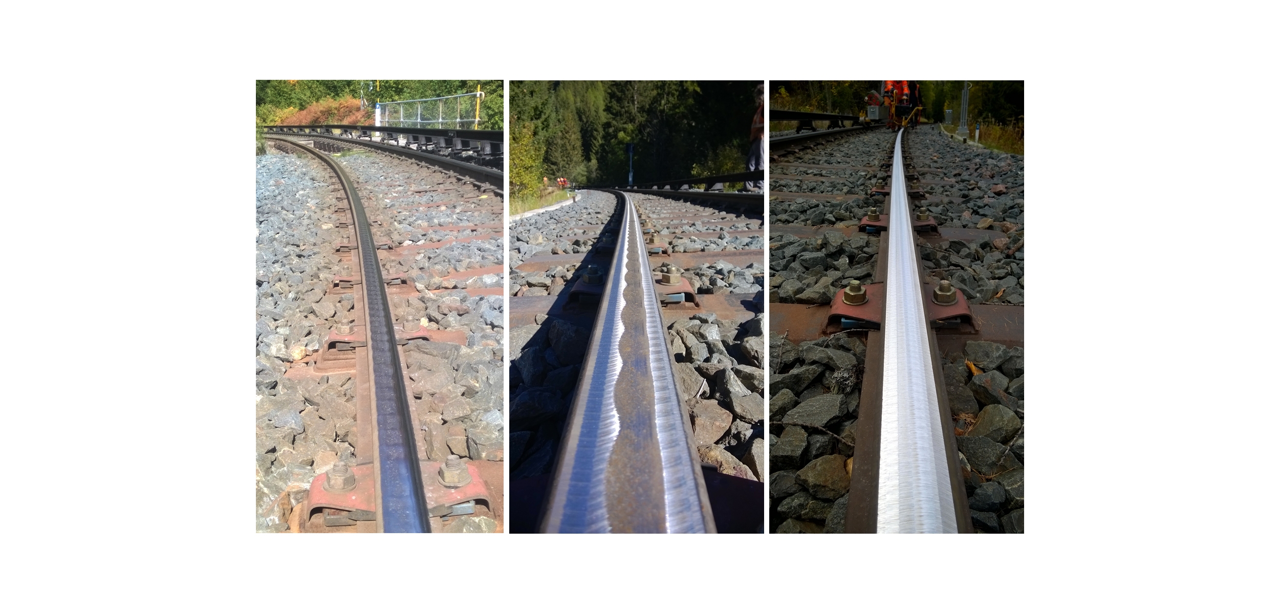 Machining out corrugations using the Flexis System.